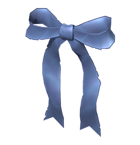Blue Hanging Bow