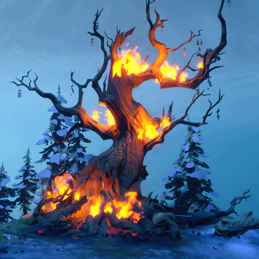 The Ever-Burning Tree