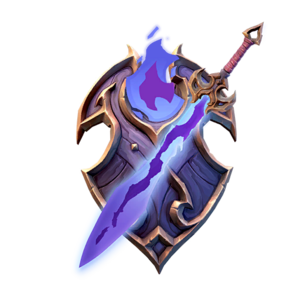 The Cobalt Flame Sword & Shield 800Runesilver