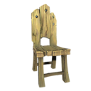 Unrefined Wooden Chair